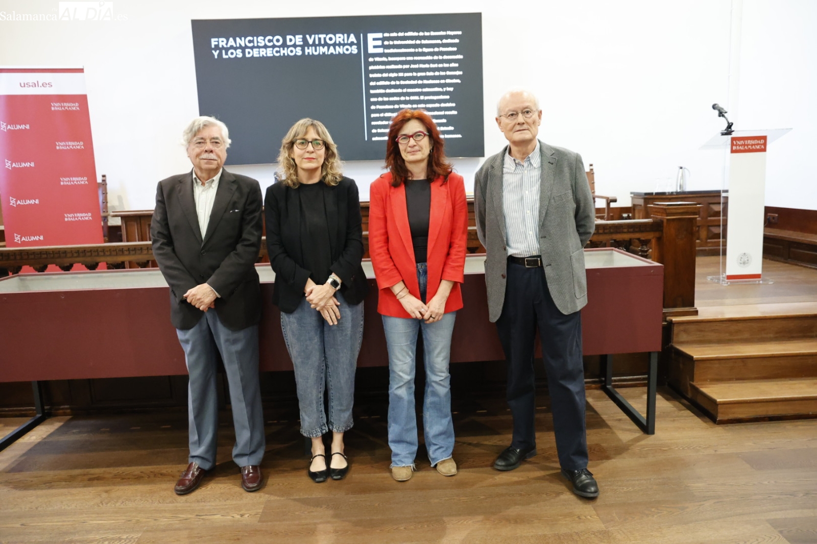 FOTOS | La Transición a debate en el Aula Alumni de Valores Democráticos de la USAL