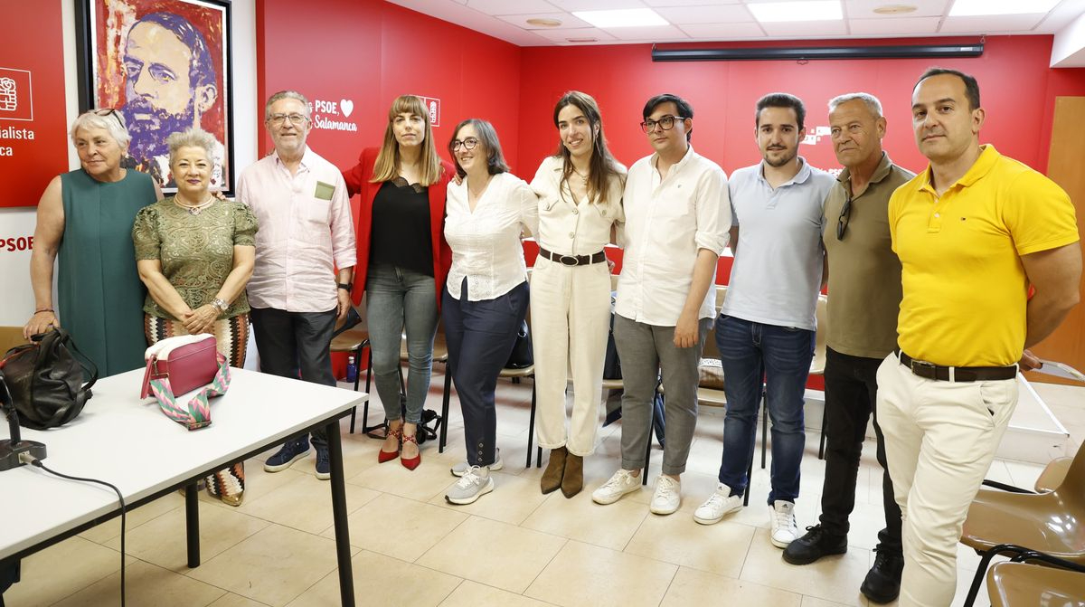 María Sánchez, nueva secretaria general de la Agrupación Jaime Vera del PSOE Salamanca 