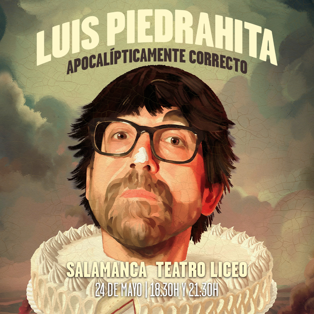 Luis Piedrahita aterriza en Salamanca con doble sesión de su ‘Apocalípticamente correcto’ 