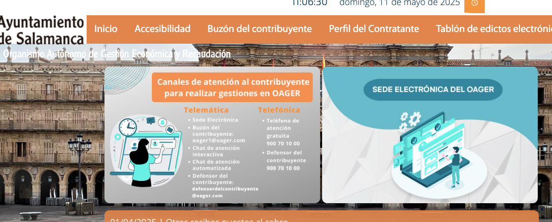 La atención telemática se dispara en el OAGER de Salamanca, que asistió a 135.943 personas en 2024