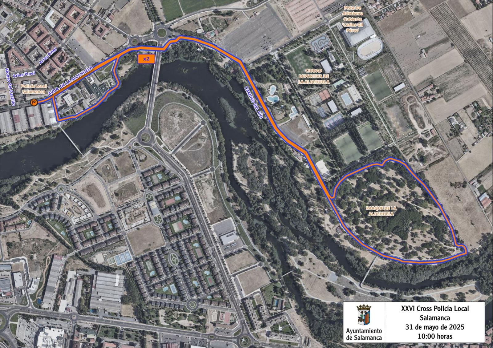 El XXVI Cross de la Policía Local cortará al tráfico la avenida de La Aldehuela este sábado