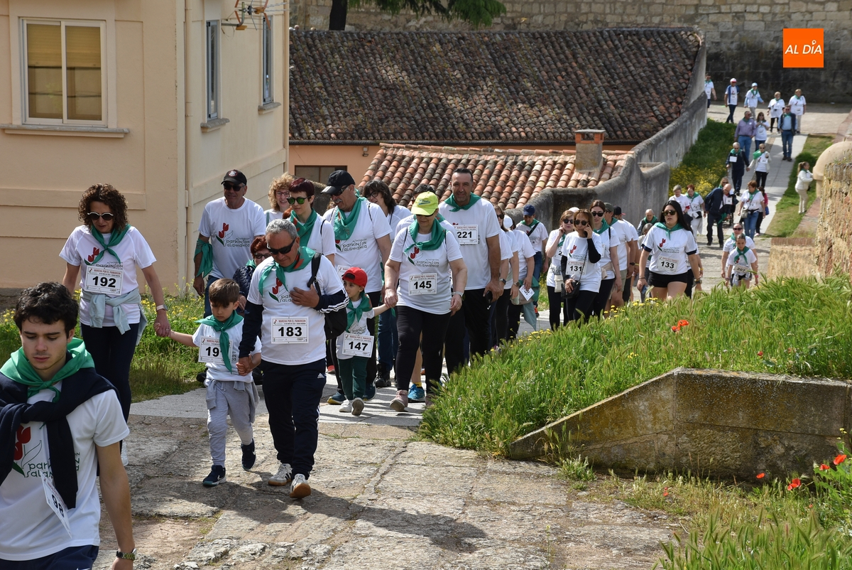 240 personas de variadas edades participan en el estreno de la Marcha por el Parkinson