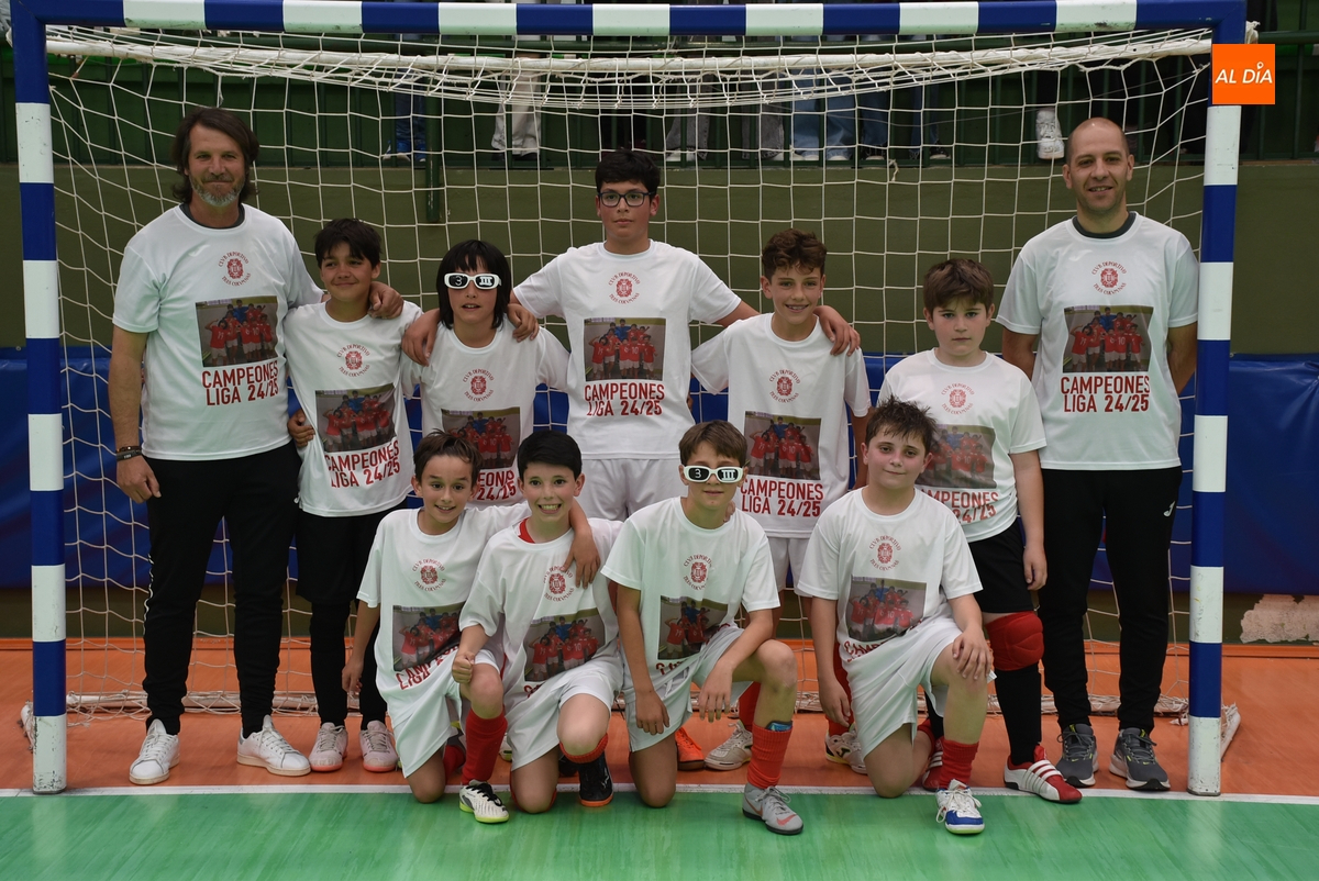 El Alevín A del III Columnas concluye la temporada como subcampeón de Castilla y León