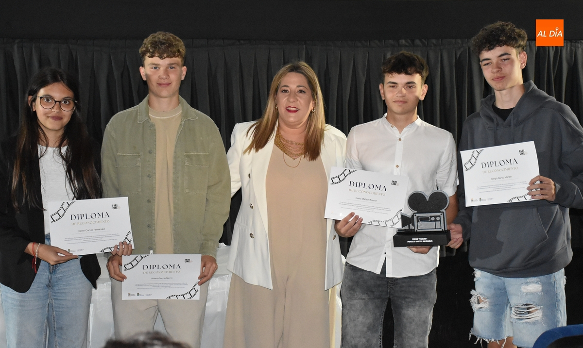 Alumnos del IES Tierra de Ciudad Rodrigo se llevan el 1º puesto en los nuevos Premios Faricine