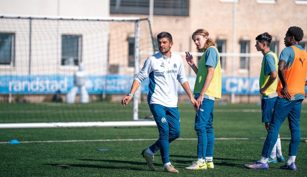 El técnico salmantino que lleva al juvenil del Olympique de Marsella a la gloria