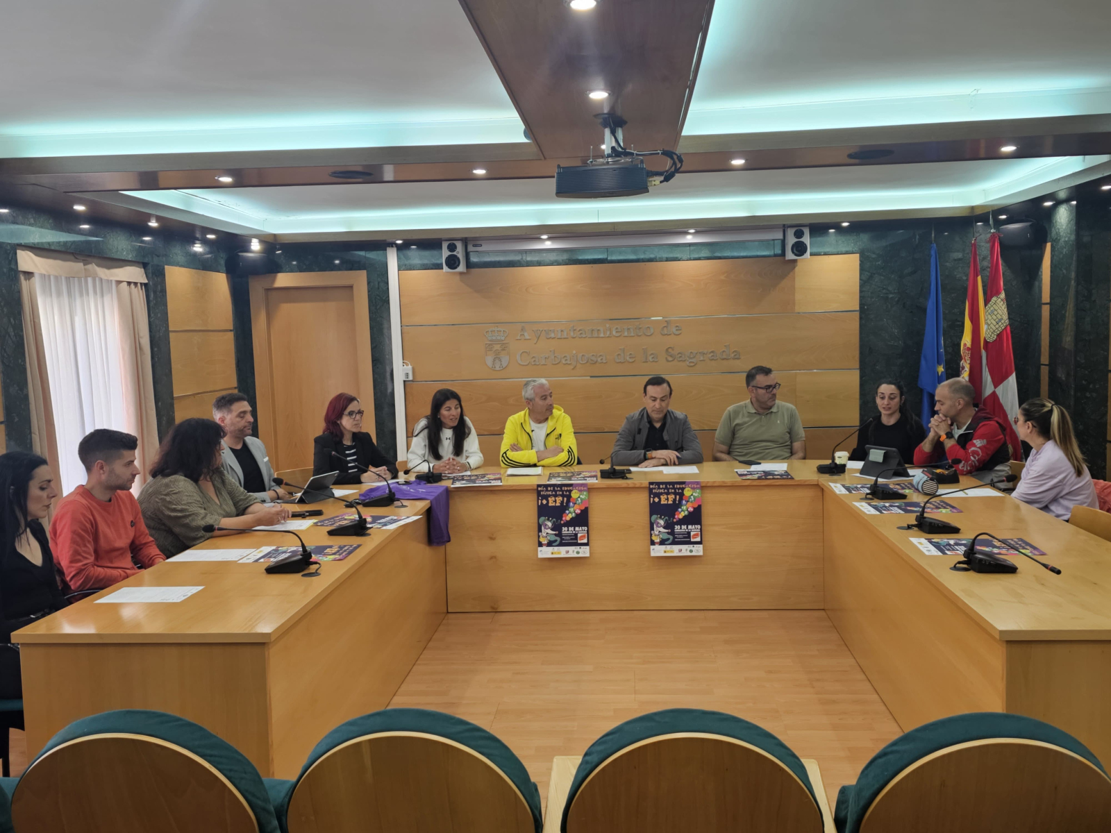 Carbajosa une a cuatro centros escolares en su VI Día de la Educación Física por AVIVA