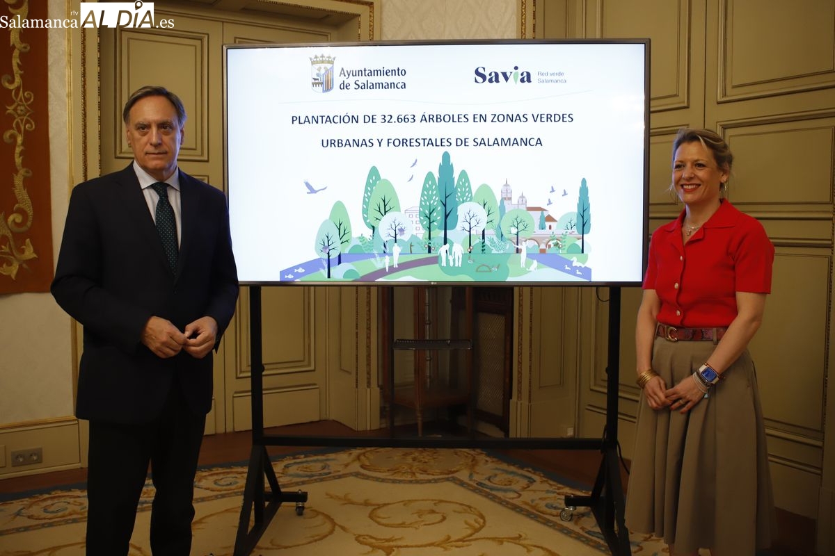Las zonas de Salamanca en las que se plantarán más de 32.600 nuevos árboles este año