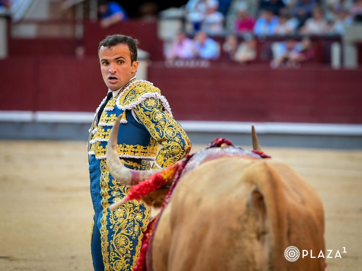 Damián Castaño, ovacionado en Madrid ante una infumable corrida de Dolores Aguirre