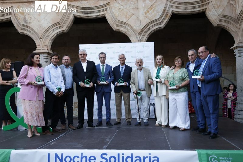Estos son los cinco galardonados con los Cielo de Salamanca de la Asociación Española Contra el Cáncer