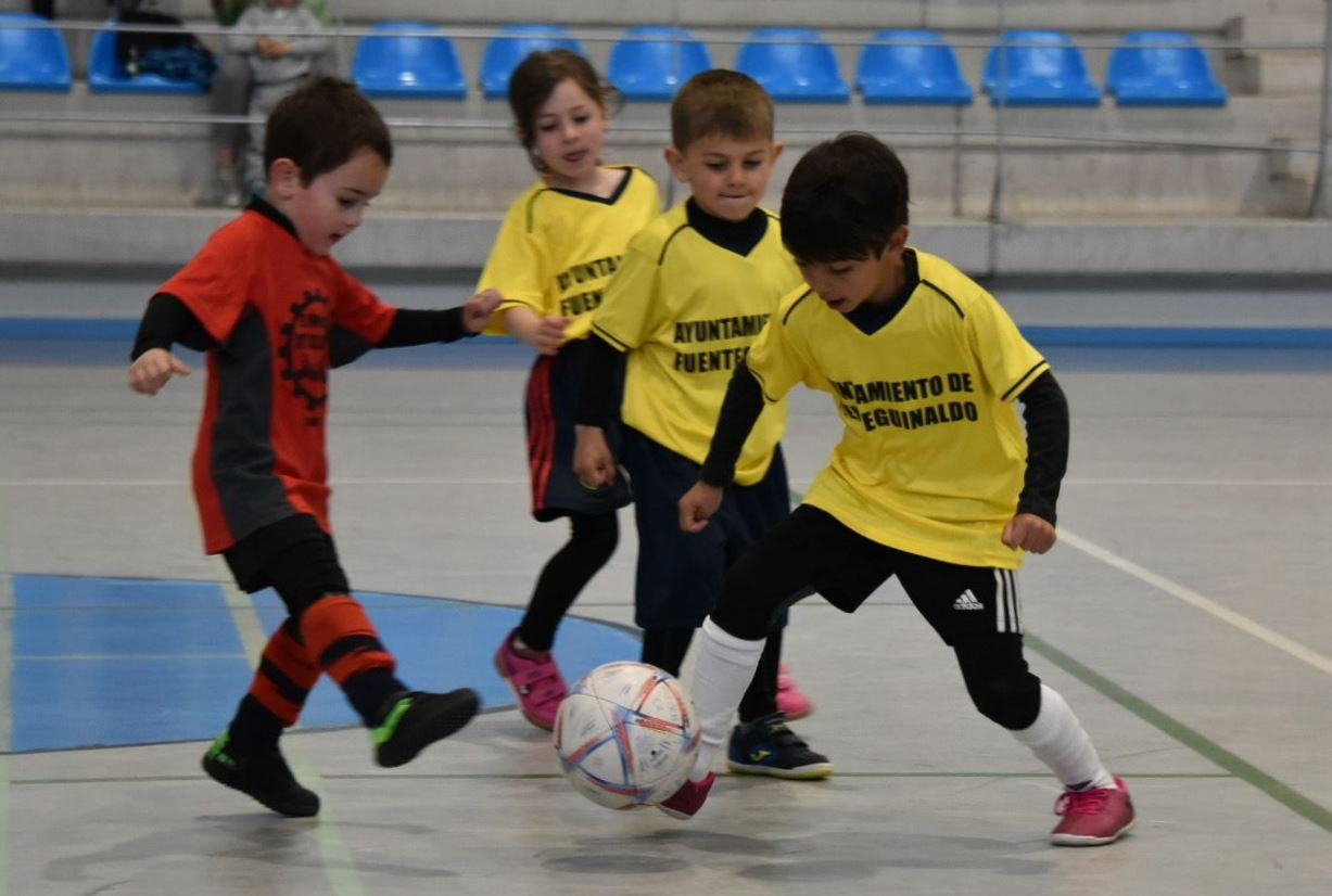El Ciudad Rodrigo juega a cubierto una nueva jornada de su Liga Prebenjamín