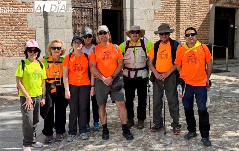 Un año de travesía y un camino cumplido: El reto logrado por peregrinos segovianos que hoy finaliza en Mancera de Abajo