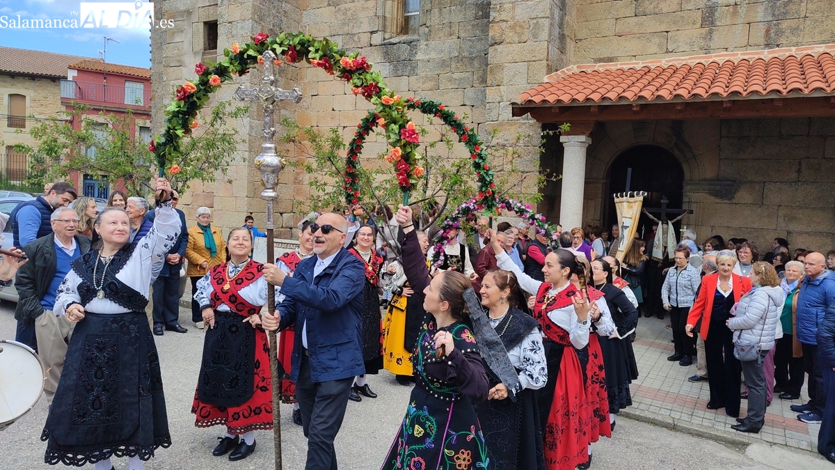 Masueco de la Ribera honra al Cristo del Humilladero en una emotiva Fiesta de Santa Cruz