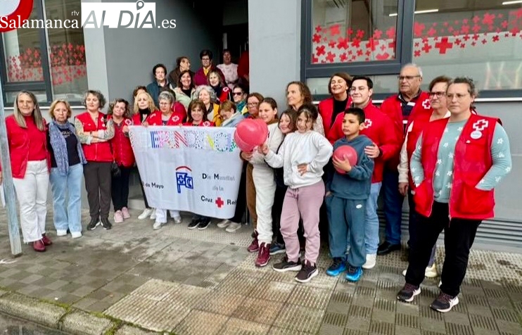 Peñaranda celebra el Día Mundial de Cruz Roja resaltando el sentimiento de humanidad que nos une 