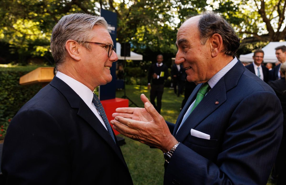 Ignacio Galán asiste a la recepción oficial del primer ministro británico con motivo de la cumbre entre el Reino Unido y la UE