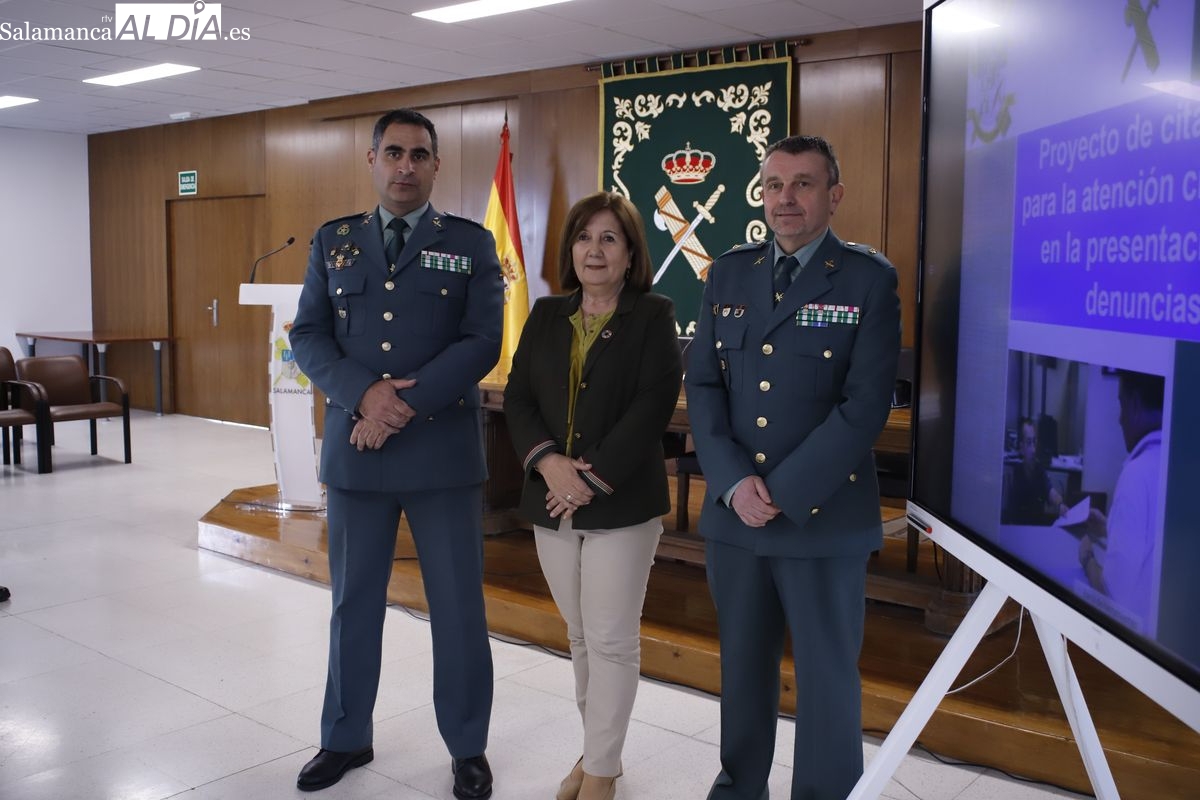 La cita previa se extiende a todos los Puestos de la Guardia Civil en la provincia de Salamanca 
