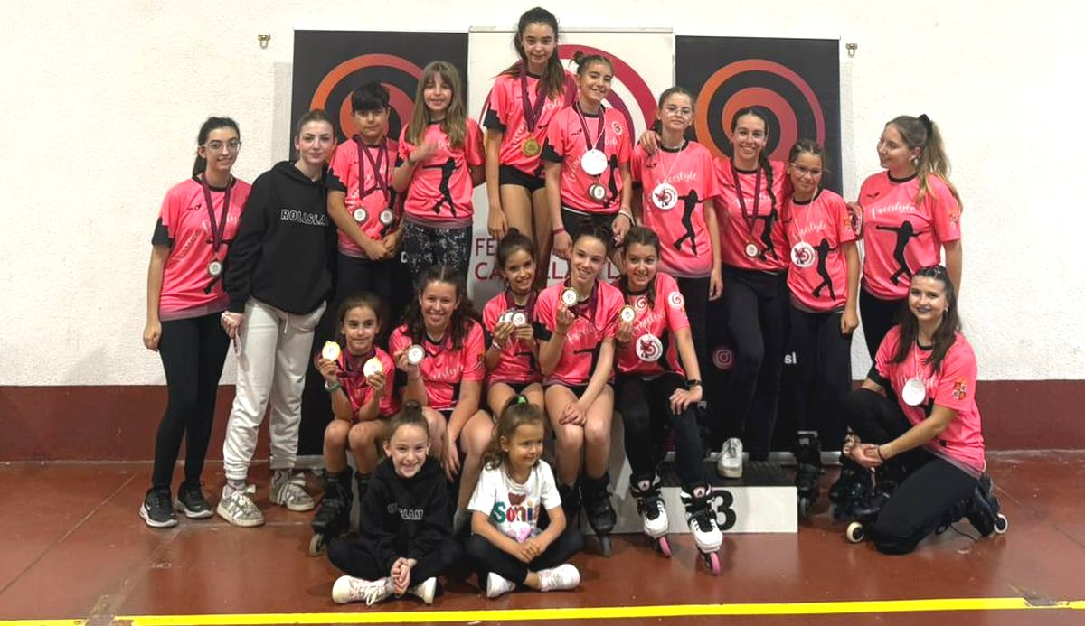 FOTOS | Deportistas de Salamanca triunfan en el Campeonato de CyL de patinaje en línea