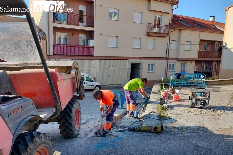 Comienzan las obras de alumbrado en la calle Nueva del Castillo
