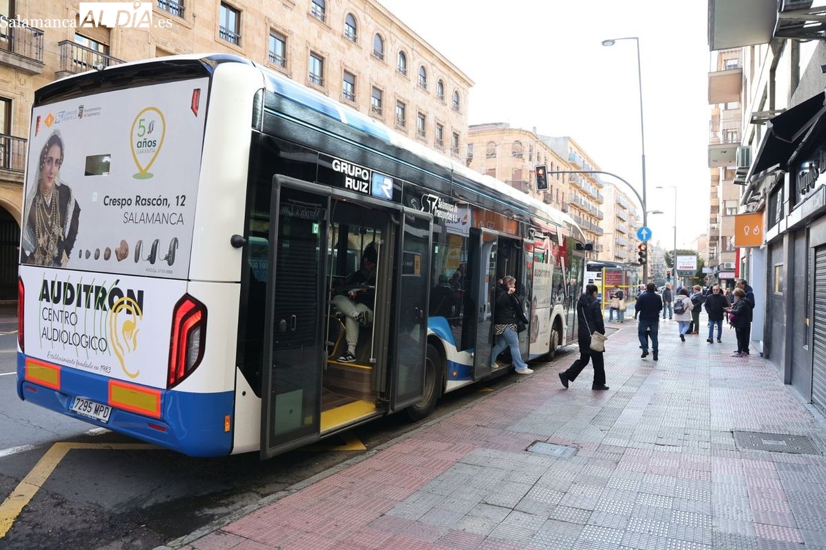 El autobús urbano de Salamanca bate su récord histórico de viajeros en un día