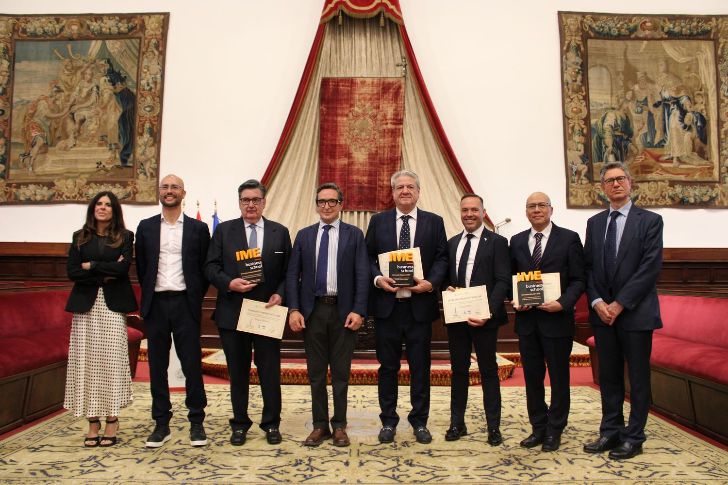 La Universidad de Salamanca y el IME premian a Beher por su calidad y creación de riqueza