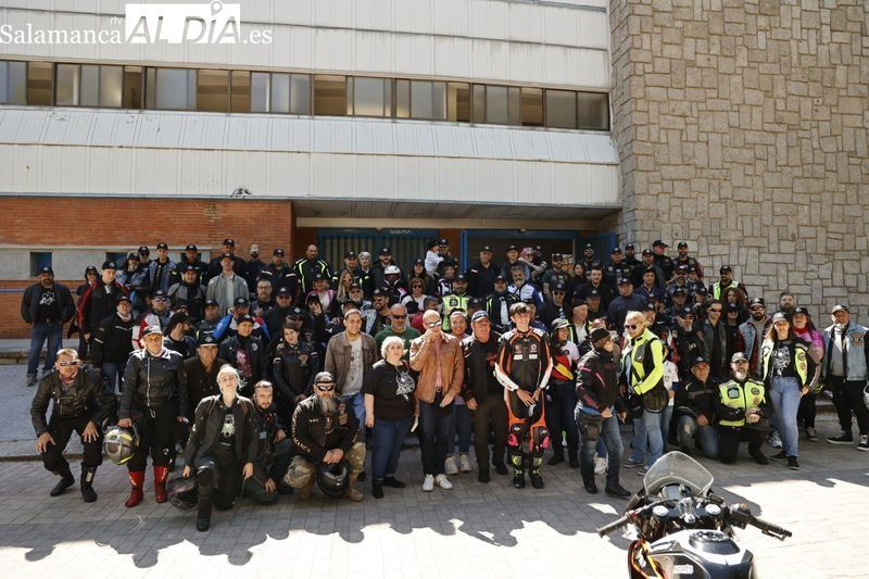 Más de cien moteros ruedan este domingo en Salamanca contra el acoso escolar