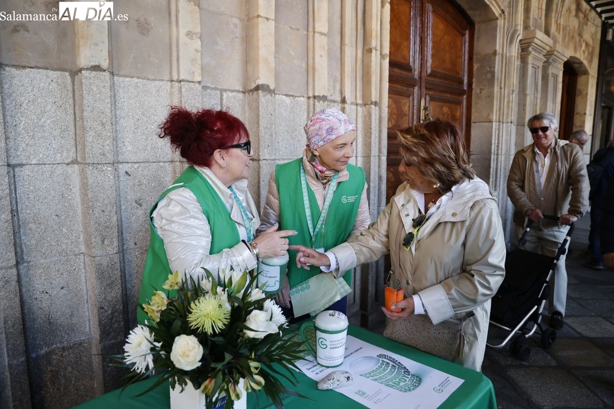 Solicitamos apoyo de los salmantinos. La AECC recauda fondos y superar el 70% de supervivencia en cáncer