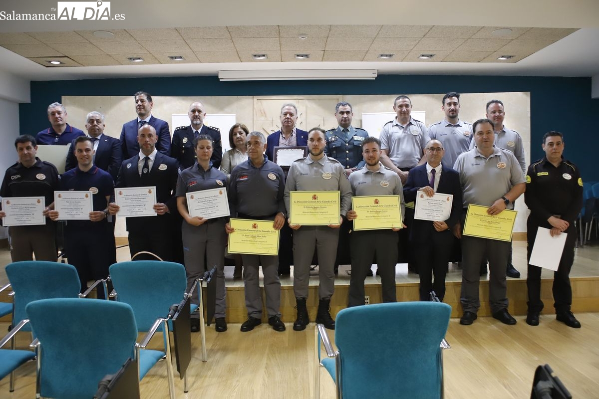 FOTOS de la celebración del Día de la Seguridad Privada en Salamanca con destacados reconocimientos