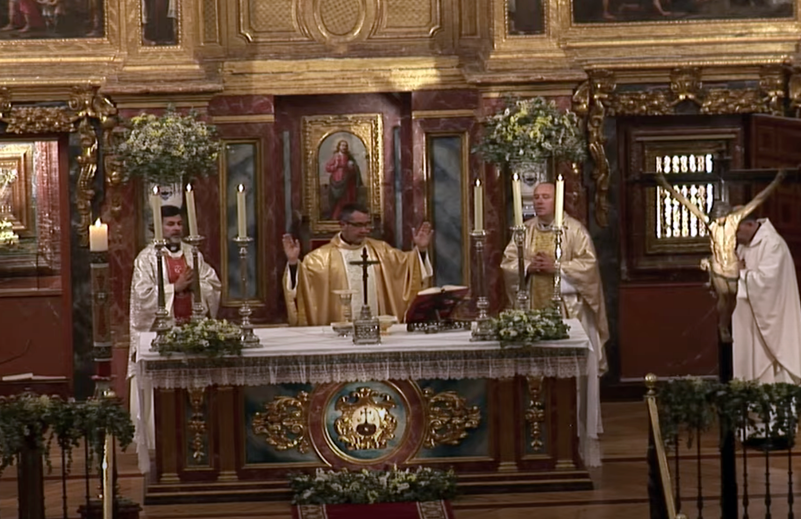 Emilio Vicente: Afrontamos tiempos recios, pero Santa Teresa nos da ejemplo de audacia