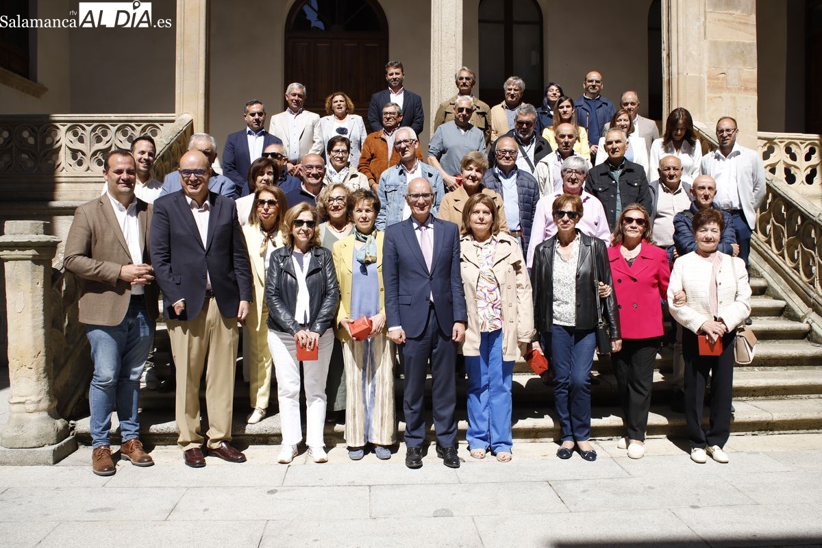 FOTOS | Cálido homenaje a 42 de trabajadores recién jubilados de la Diputación de Salamanca