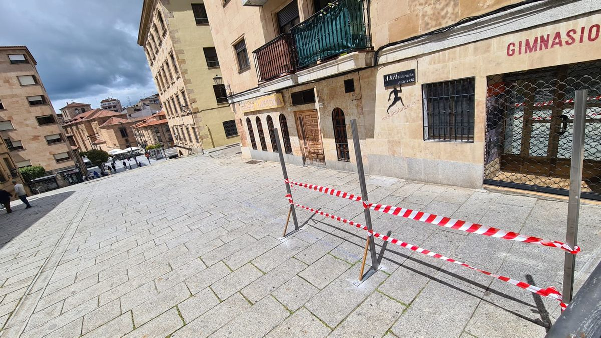 Comienzan los trabajos para instalar el primer ascensor urbano de Salamanca