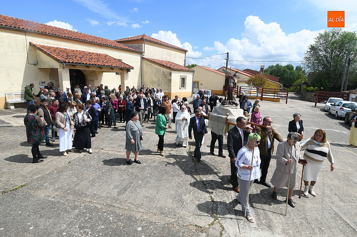 Bocacara procesiona con gran devoción a San Miguel Arcángel