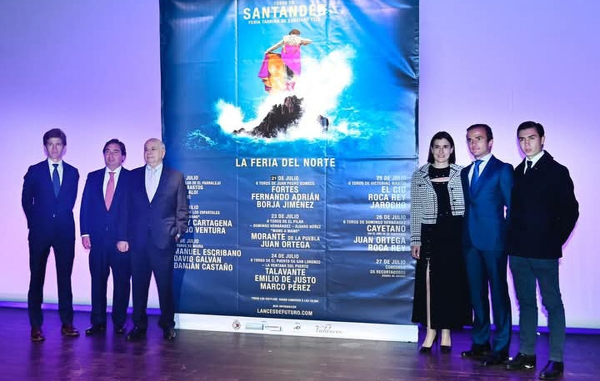 Castaño frente a Miura y Marco Pérez con las figuras en Santander