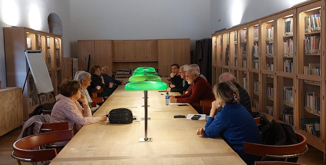 Tertulia sobre Los homenajes a Unamuno en Bordadores en la Casa de la Conchas