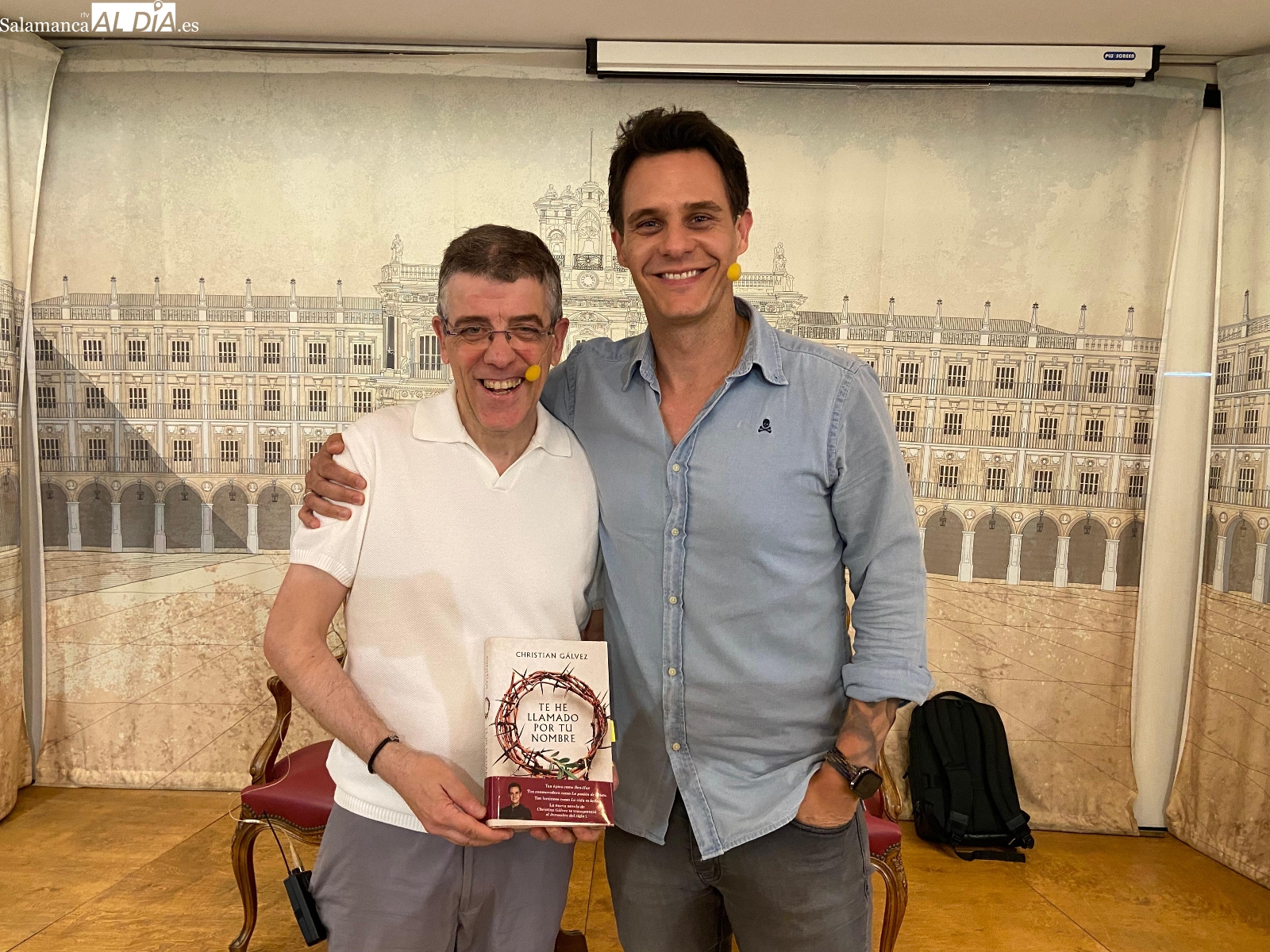 Christian Gálvez presenta en Salamanca su nueva novela sobre la Jerusalén del siglo I