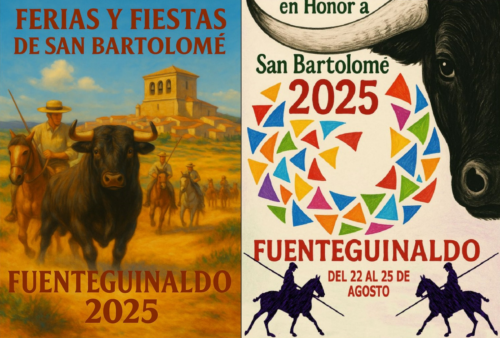 Fuenteguinaldo ya tiene carteles para anunciar sus fiestas del mes de agosto