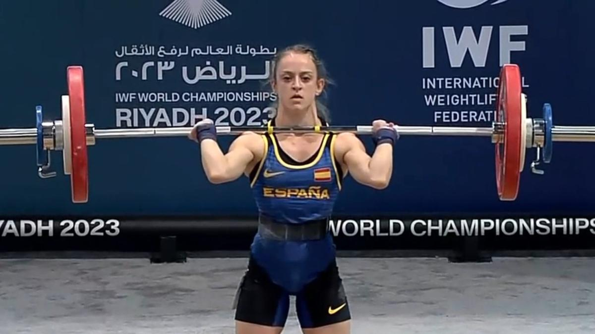 Marta García Rincón, al Campeonato de España Absoluto de halterofilia con el foco puesto en el Mundial 