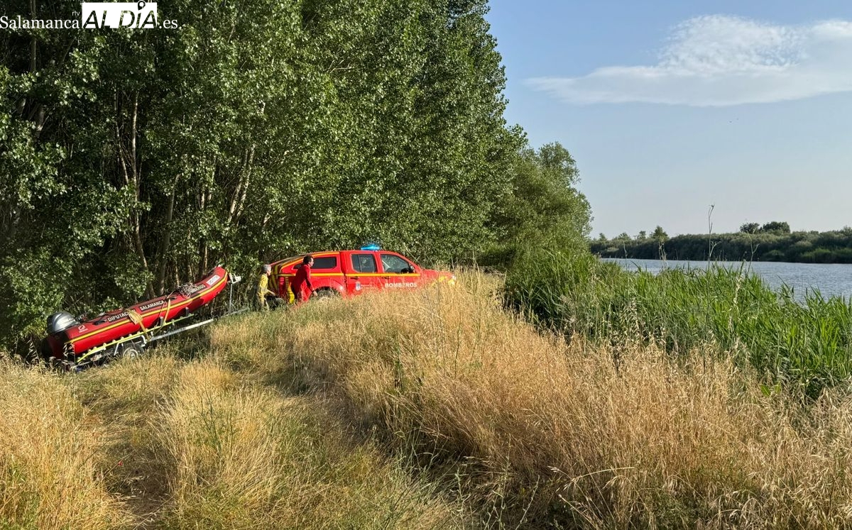 Hallado el cuerpo sin vida del niño desaparecido el domingo en el río Tormes