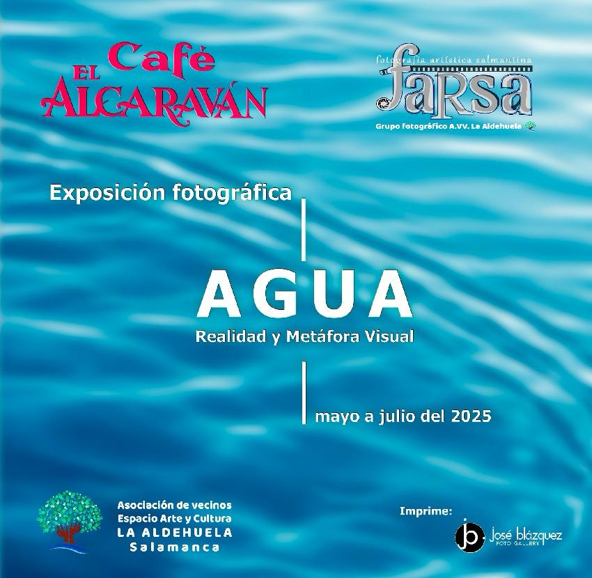 El agua, entre la realidad tangible y la metáfora visual, inunda el Café Alcaraván