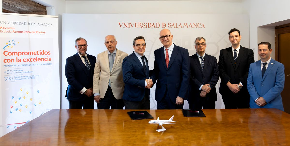 Adventia y Air Europa sellan una alianza estratégica para la selección de futuros pilotos