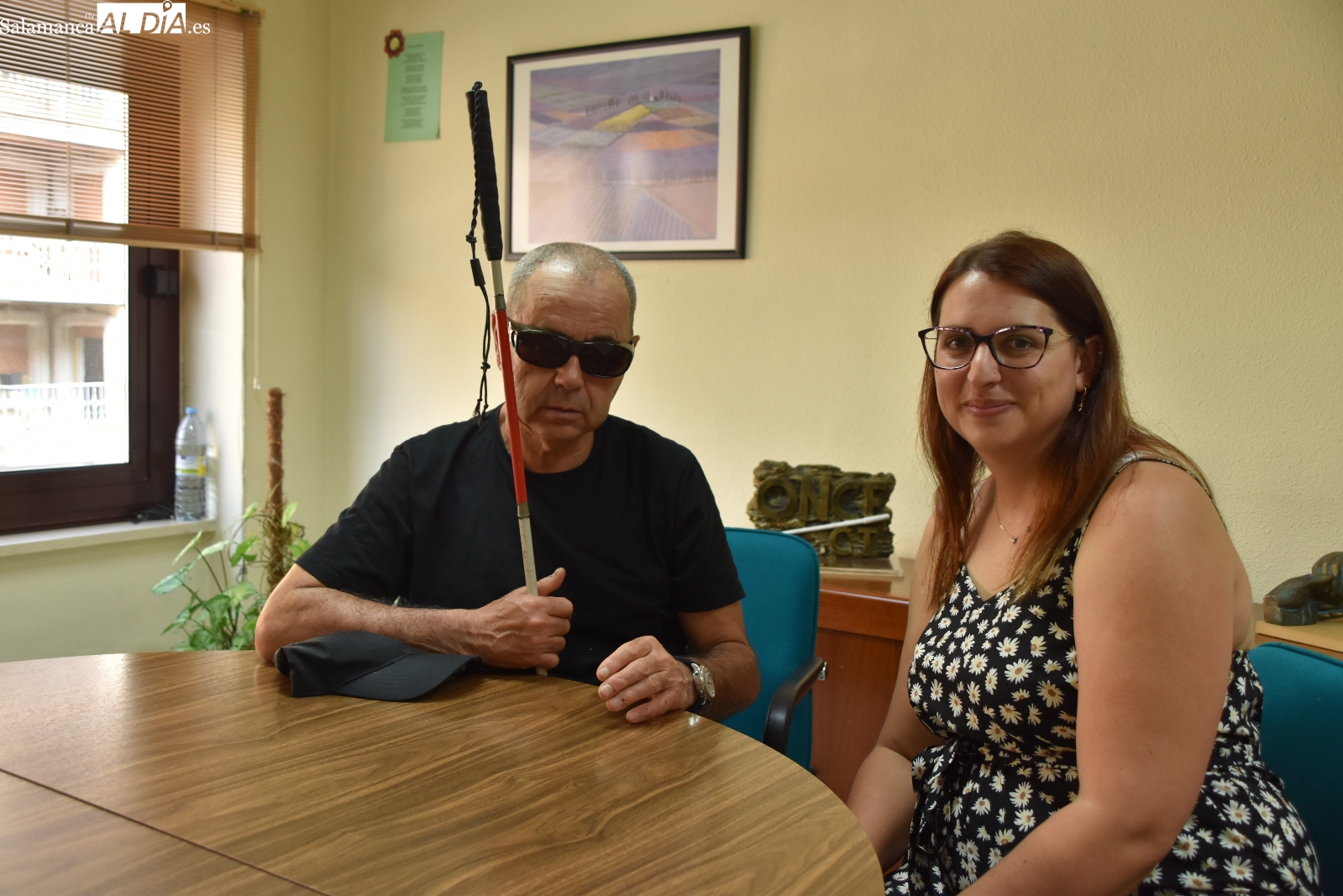 Ángel, un salmantino sordociego: La vista la he ido perdiendo a medida que iba creciendo