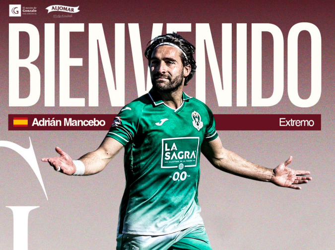 El Salamanca UDS ficha al extremo Adrián Mancebo 
