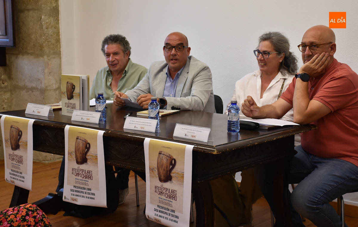 Carlos García Medina da a conocer en Miróbriga su homenaje a los creadores del arte pastoril