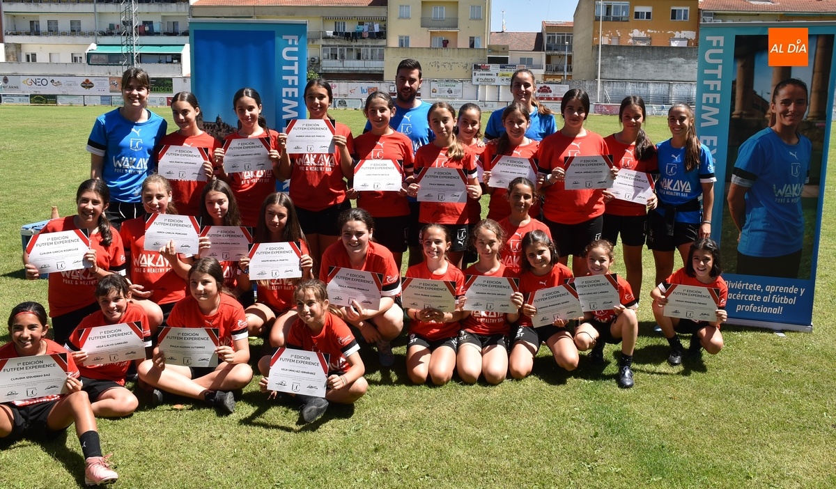 Finaliza el novedoso Campus de fútbol femenino comandado por Carmen Álvarez y Laura Rodríguez