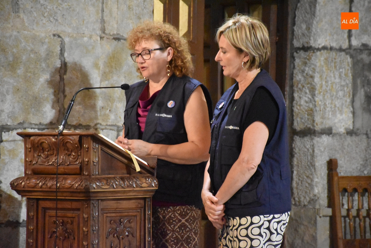 San Andrés alberga el inicio de la nueva estancia en la Diócesis de la Virgen de Radio María