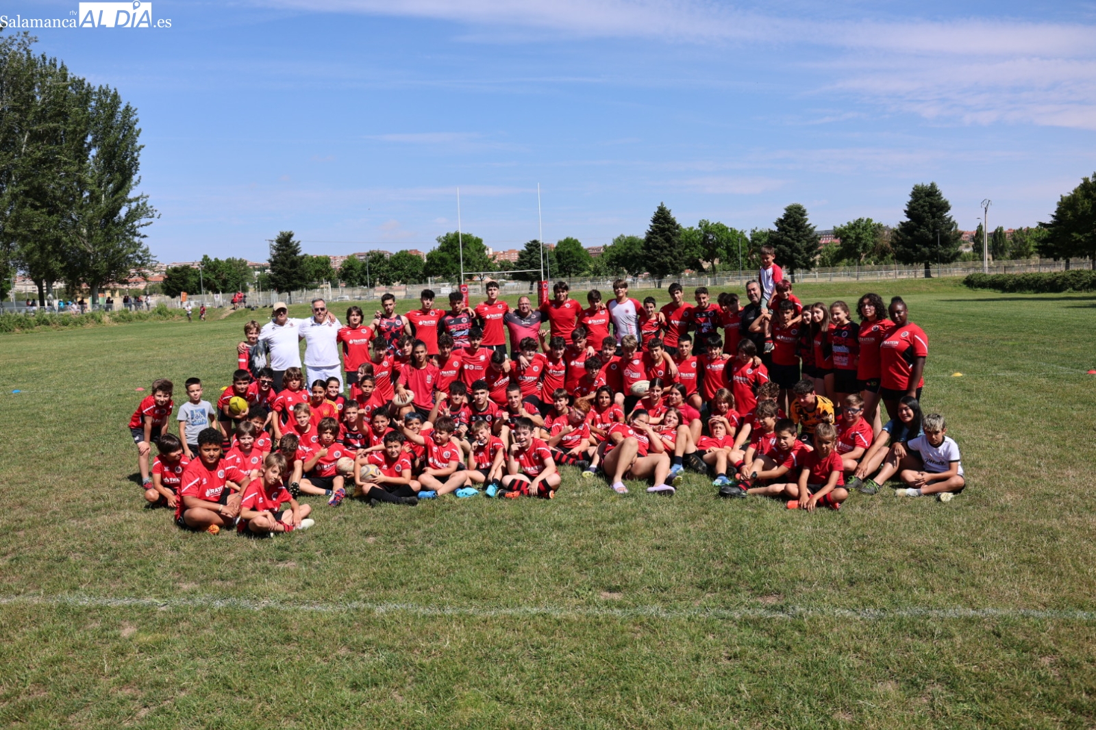 El Salamanca Rugby Club celebra su fin de temporada por todo lo alto en La Aldehuela (FOTOS)