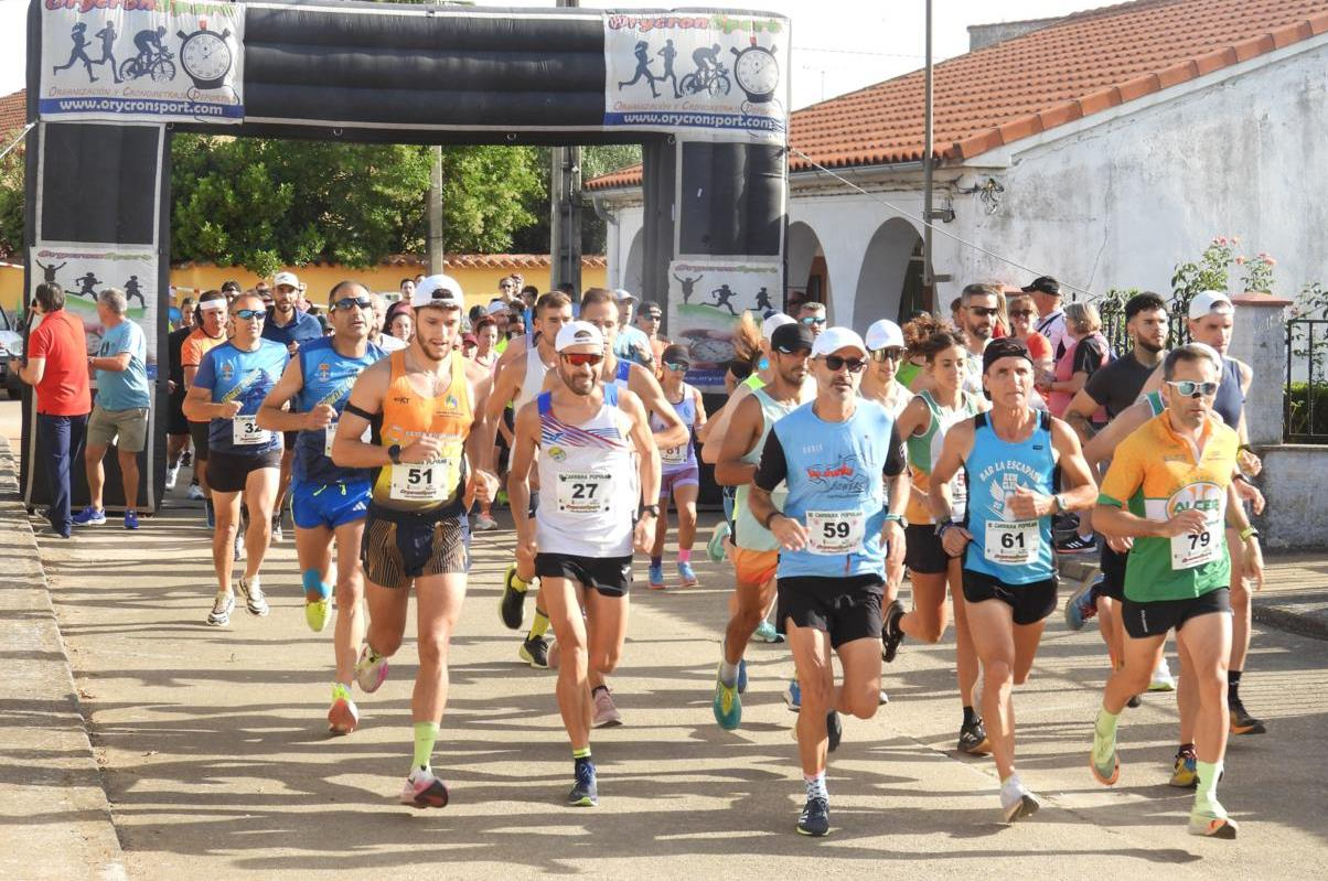 Alejandro Jiménez y Verónica Rodríguez se imponen en la calurosa 11ª Galga de Alba de Yeltes