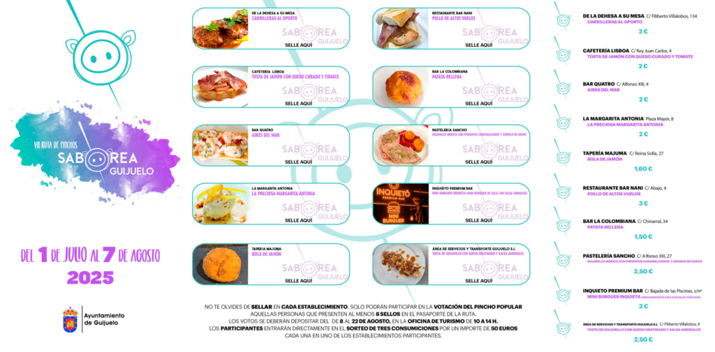 Vuelve Saborea Guijuelo para llenar de sabor el verano en la villa