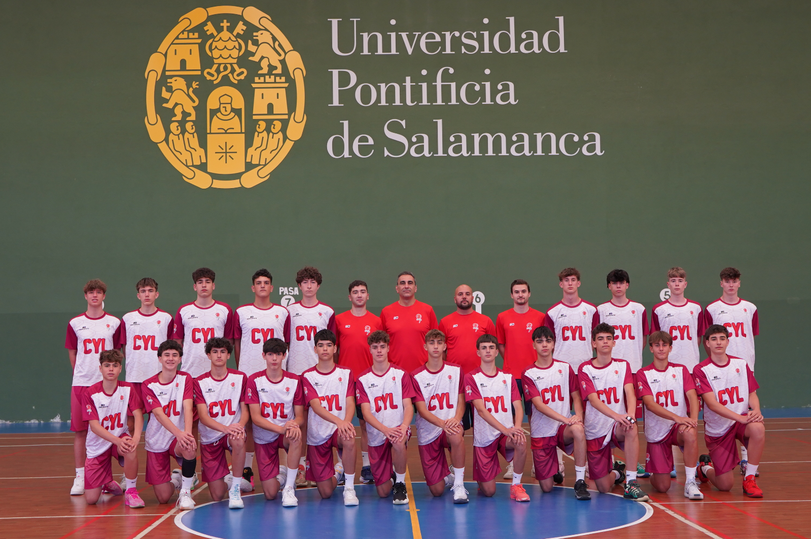 La selección cadete de CyL inicia en la UPSA su camino al Campeonato de España