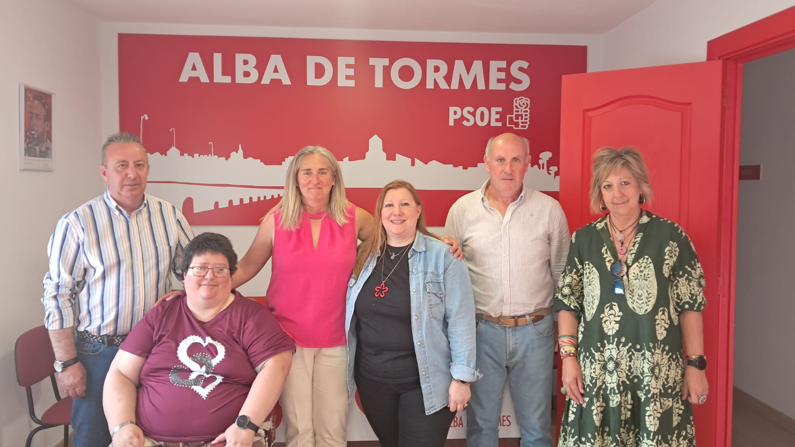 María Dolores Sánchez, nueva secretaria general de la Agrupación Socialista de Alba de Tormes