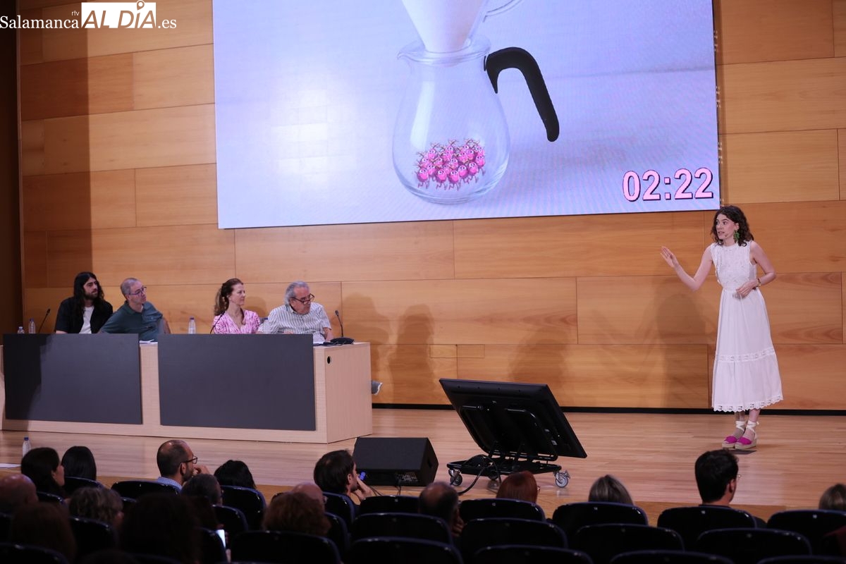 FOTOS | 12 doctorandos, tres de la USAL, ante el reto de explicar su tesis en 180 segundos