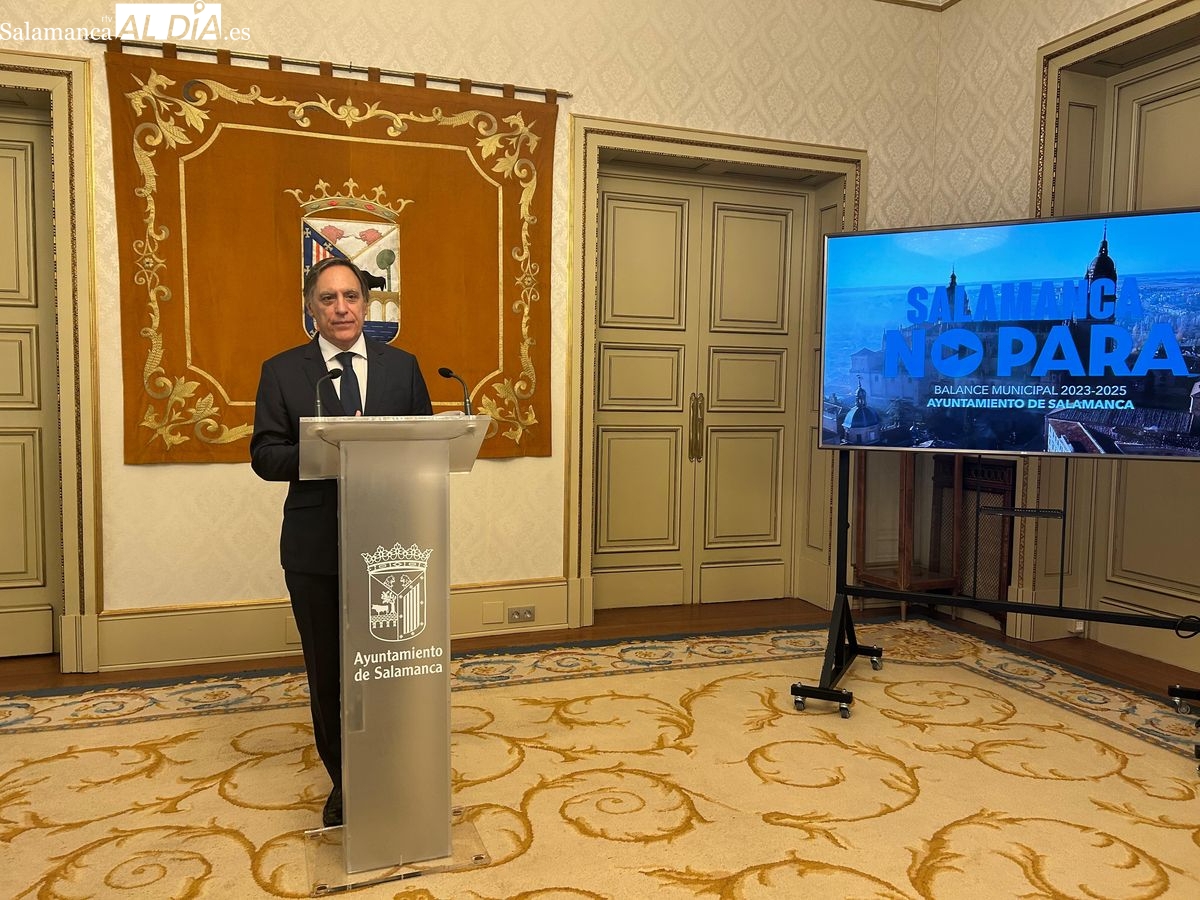 Carbayo destaca una inversión de 103 millones en dos años para transformar Salamanca